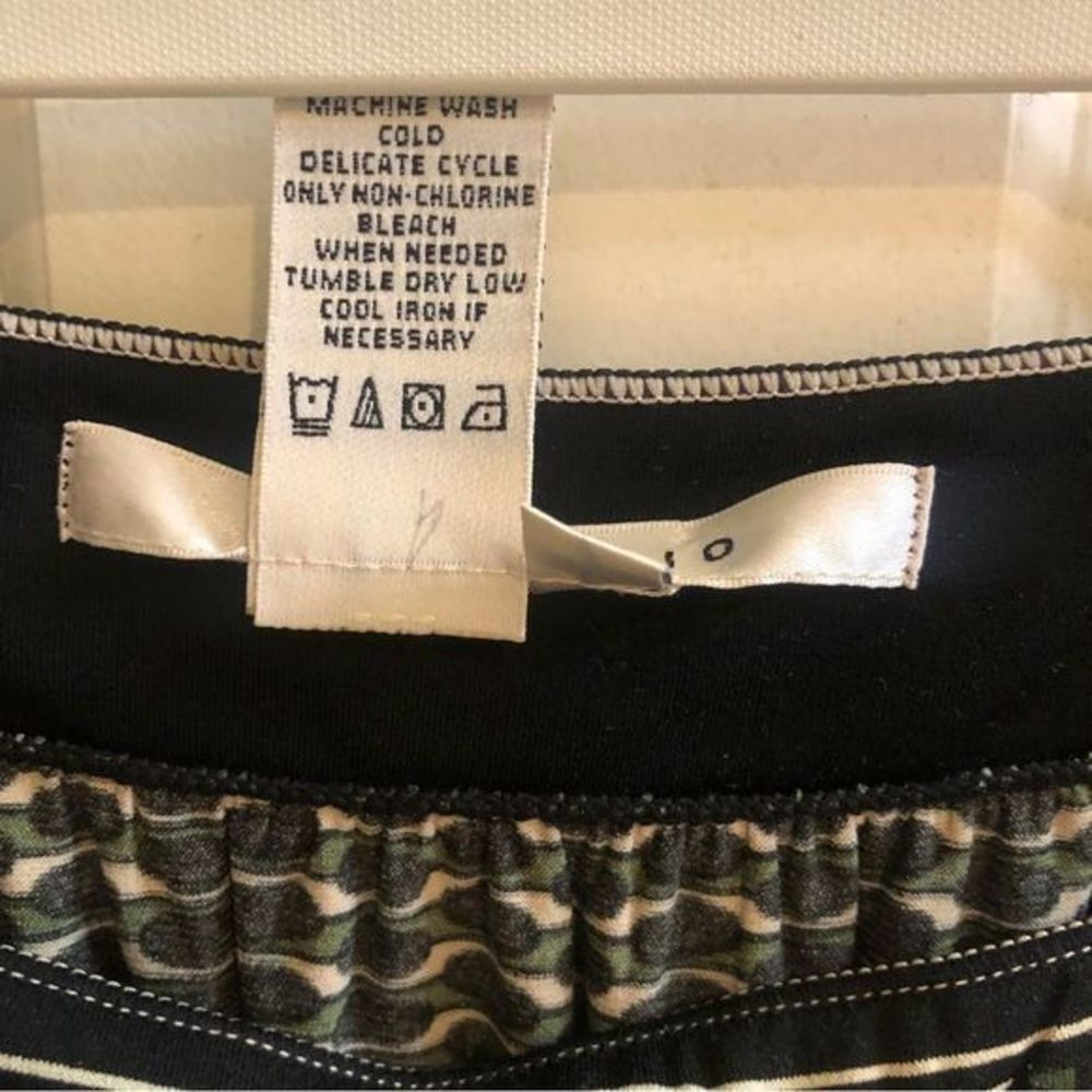 Max Studio Flutter Cap Sleeve‎ Geometric Design M… - image 6